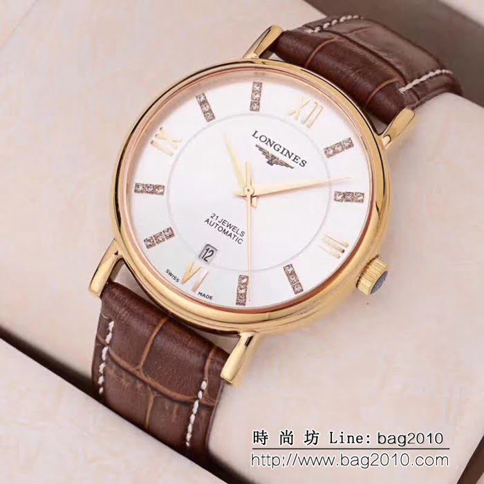 LONGINES浪琴 全自動機械 精品男士腕表 WSS0028